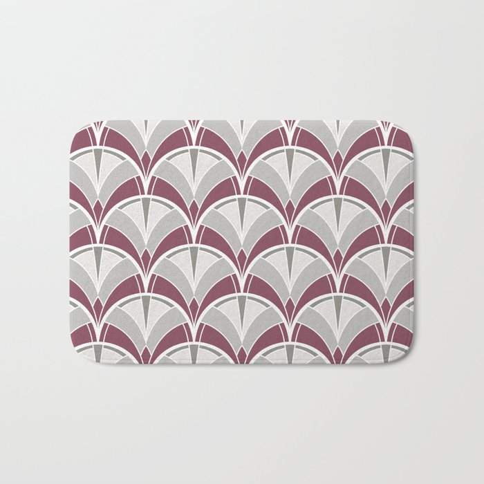 Vintage Art Deco Design Bath Mat