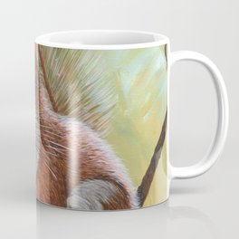 Spring Red Squirrel Coffee Mug