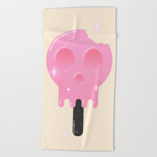 Funny Death Beach Towel