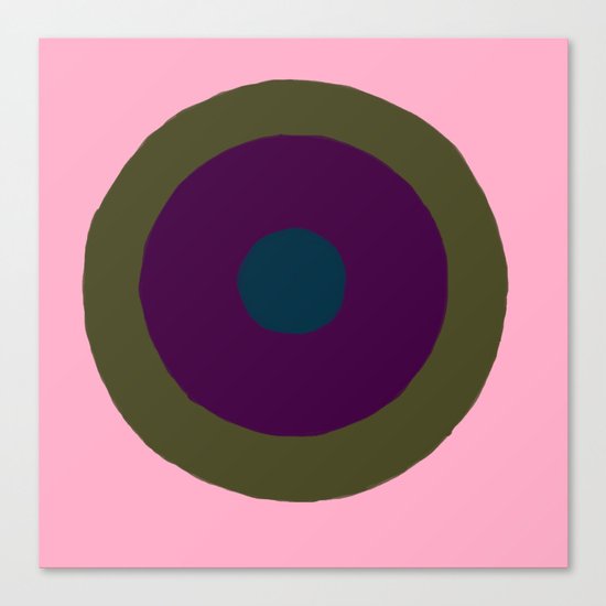 Dartboard Canvas Print