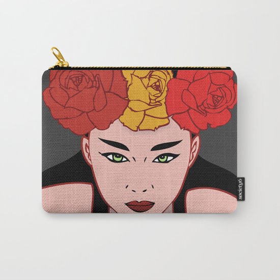 Asian Beauty Carry-All Pouch