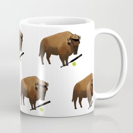 Bison Softball Coffee Mug