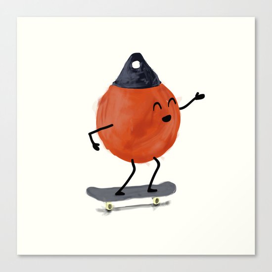 Skater Buoy Canvas Print