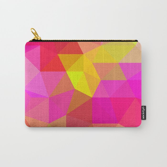 Citrus Candy Low Poly Carry-All Pouch