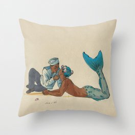 The Sirens Allure Throw Pillow