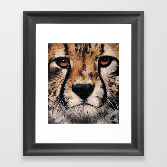 Cheetah, Savannah Hunter Framed Art Print