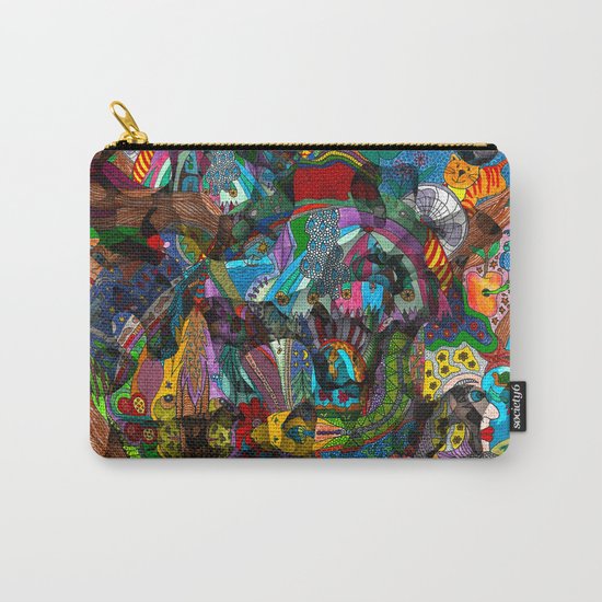 Every thought can change the day when let out in joyful play Carry-All Pouch