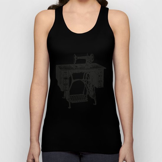 Singer sewing machine Unisex Tank Top