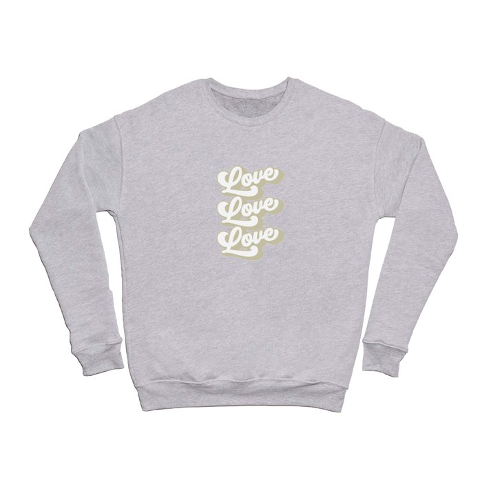 Love is Love Pastel Pink  Crewneck Sweatshirt