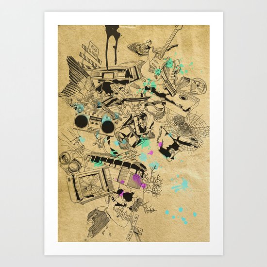 My Broken Dreams Art Print