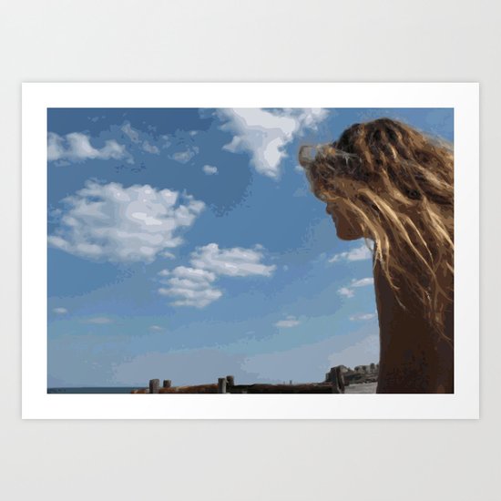 Purdy Girlie Art Print