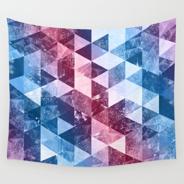 Abstract Geometric Background #8 Wall Tapestry