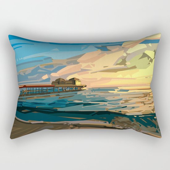 summer beach 1 Rectangular Pillow