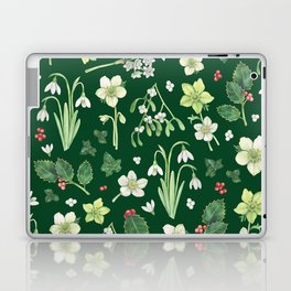 Winter Garden - dark green  Laptop & iPad Skin