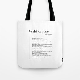 Wild Geese Tote Bag