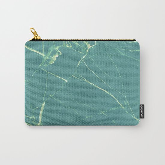 Turquoise Marble #society6 #buyart #decor Carry-All Pouch