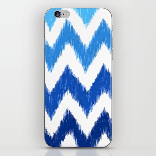 Ombre Ikat Chevron iPhone & iPod Skin