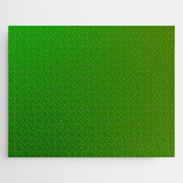 31 Green Gradient Background 220713 Minimalist Art Valourine Digital Design Jigsaw Puzzle
