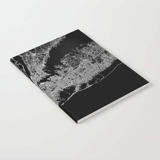 New York map Notebook