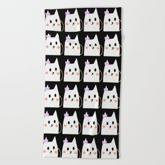 cat-170 Beach Towel