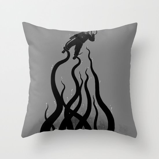 The Abyss Throw Pillow