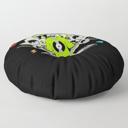 OG Retro Hip Hop Floor Pillow