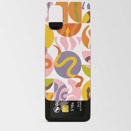 Retro Playful Snake Pattern 1 Android Card Case