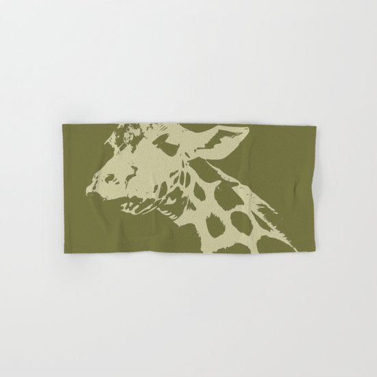 Giraffe Hand & Bath Towel