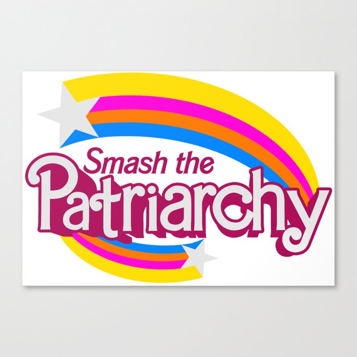 Smash the Patriarchy Canvas Print