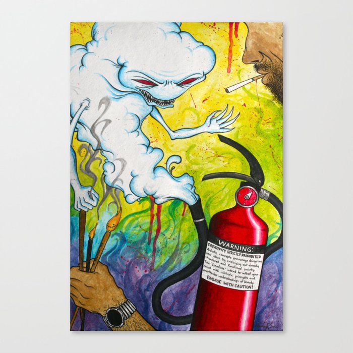 "Extinguish" Canvas Print