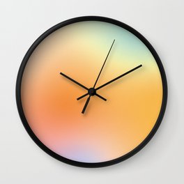 Candy Gradient 01 Wall Clock