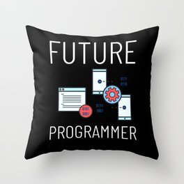 Coding Programmer Gift Medical Computer Developer Throw Pillow