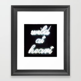 Wild At Heart Framed Art Print