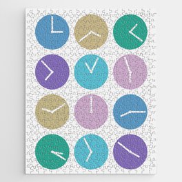 Minimal clock collection 28 Jigsaw Puzzle
