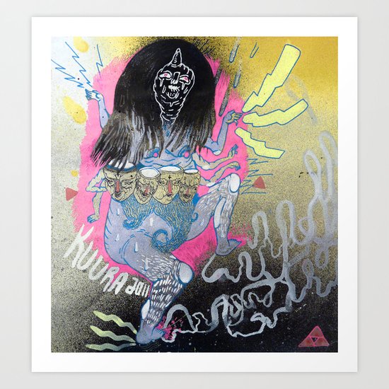 stomper Art Print