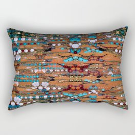 Abstract Indian Boho Rectangular Pillow
