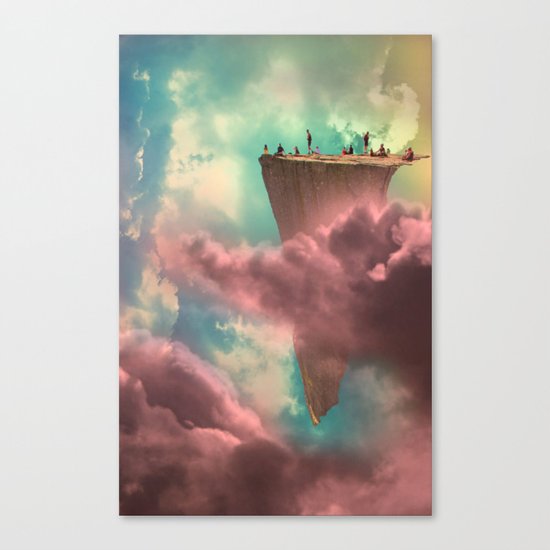 The Fiscal Cliff Canvas Print