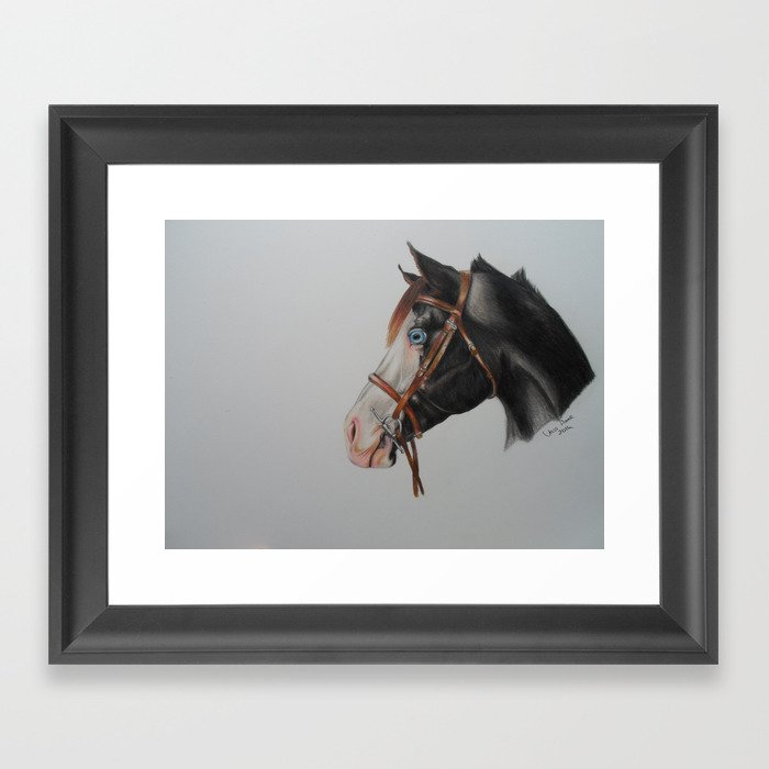 Paint Horse Framed Art Print