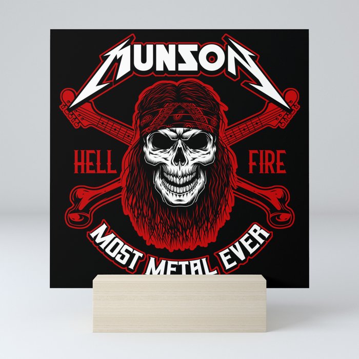 MUNSON (Most Metal Ever) Heavy Metal Master Mini Art Print