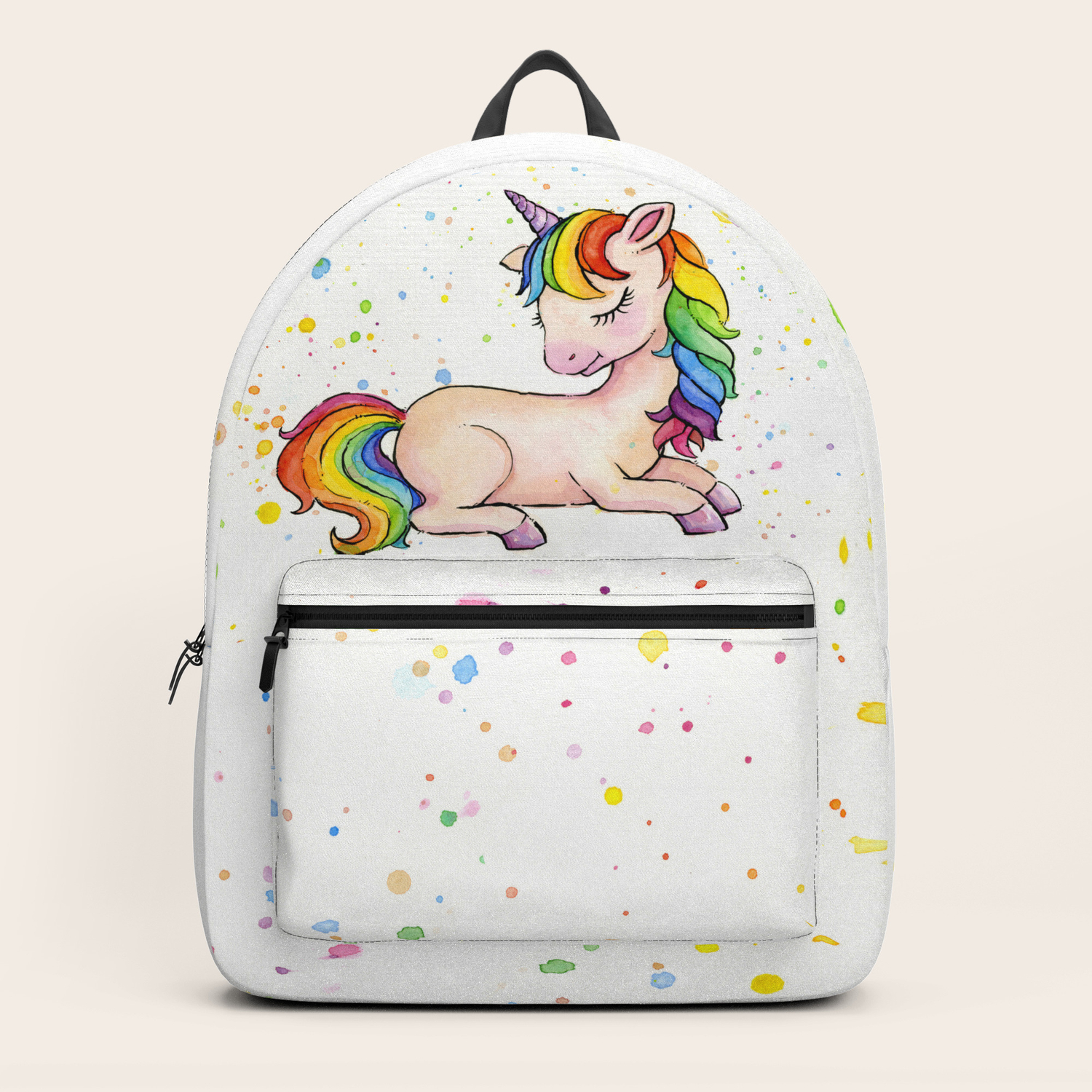 rainbow unicorn backpack