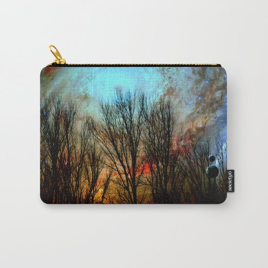 space nebula forest Carry-All Pouch