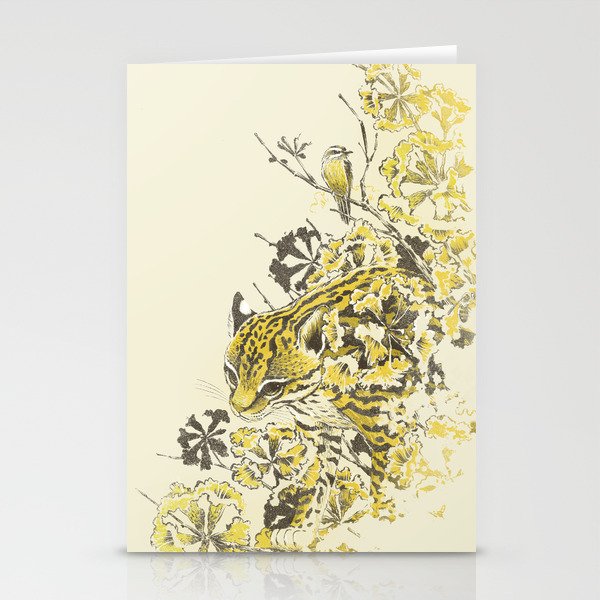 in flowers Stationery Cards
