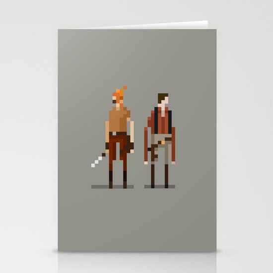 Brains and Brawn Stationery Cards