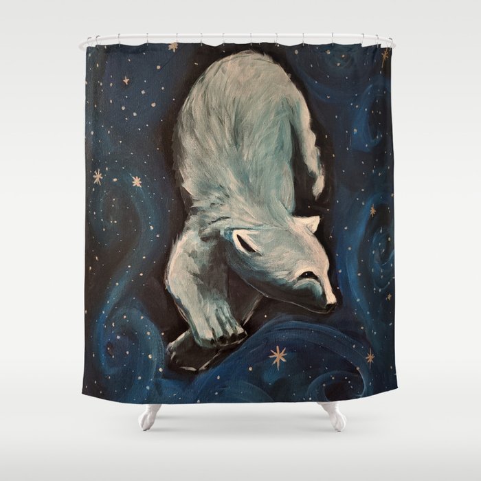 Polar Bear Dream Shower Curtain