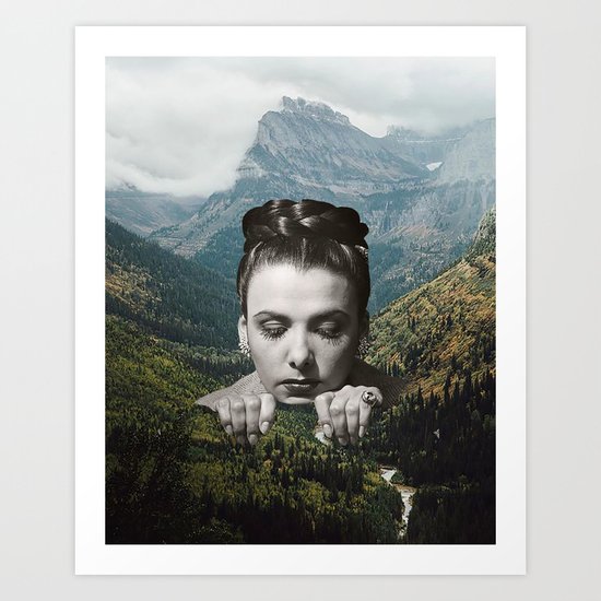 Valley Girl Art Print