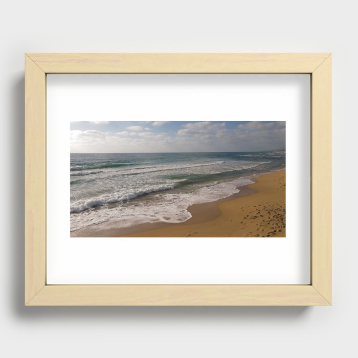 amazing beach Recessed Framed Print