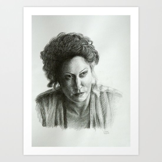 Ros Art Print