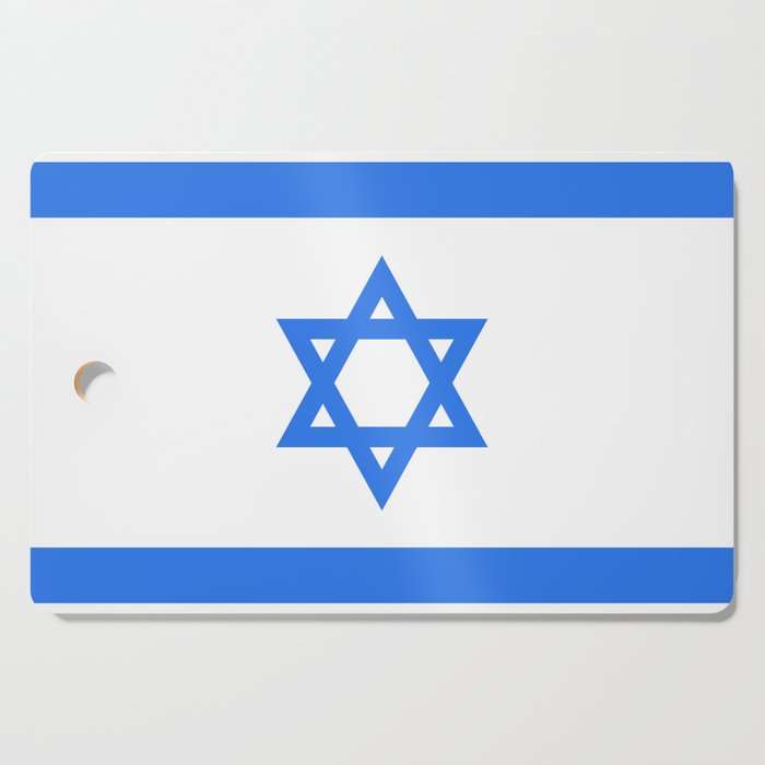 Israel Flag Cutting Board