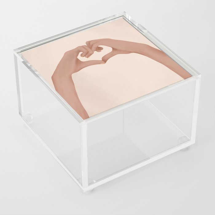 Heart Acrylic Box