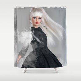 barbie doll curtains